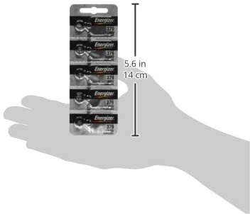 15 Energizer 379 Button Cell Silver Oxide Sr521sw Watch Battery (3 Packs of 5 Batteries)