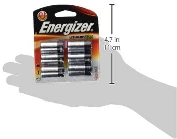 New Energizer 123 Lithium Photo Battery 6 Pack 3 Volts 10 Year Shelf Life For Digital Electronics
