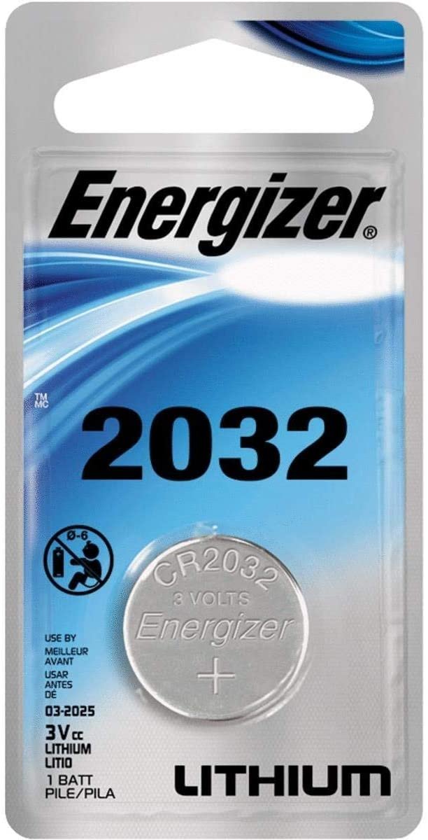 Energizer Watch/Electronic Batteries, 3 Volts, 2032, 4 Pack