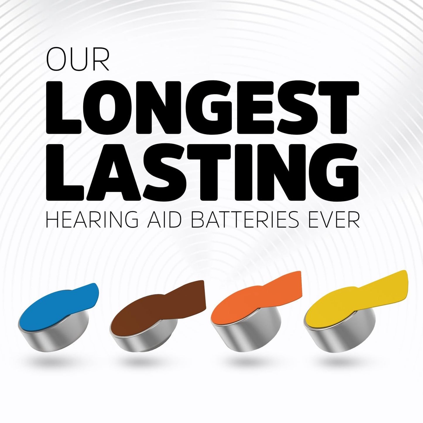 Energizer Size 312 Hearing Aid Batteries, Brown Tab Hearing Aid Batteries Size 312, 12 Count