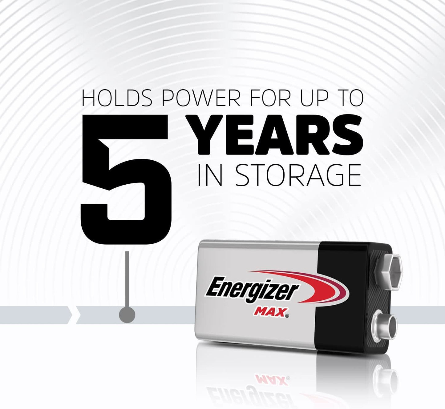 Energizer MAX 9V Batteries (4 Pack), 9 Volt Alkaline Batteries - Packaging May Vary