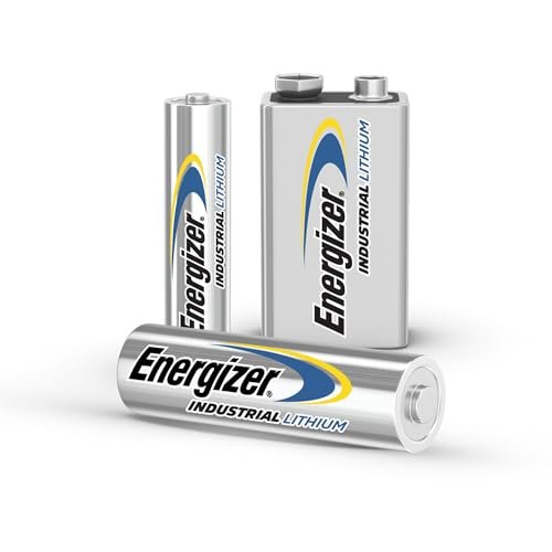 Energizer® Industrial Lithium AA Batteries, Pack of 24 Batteries, L91