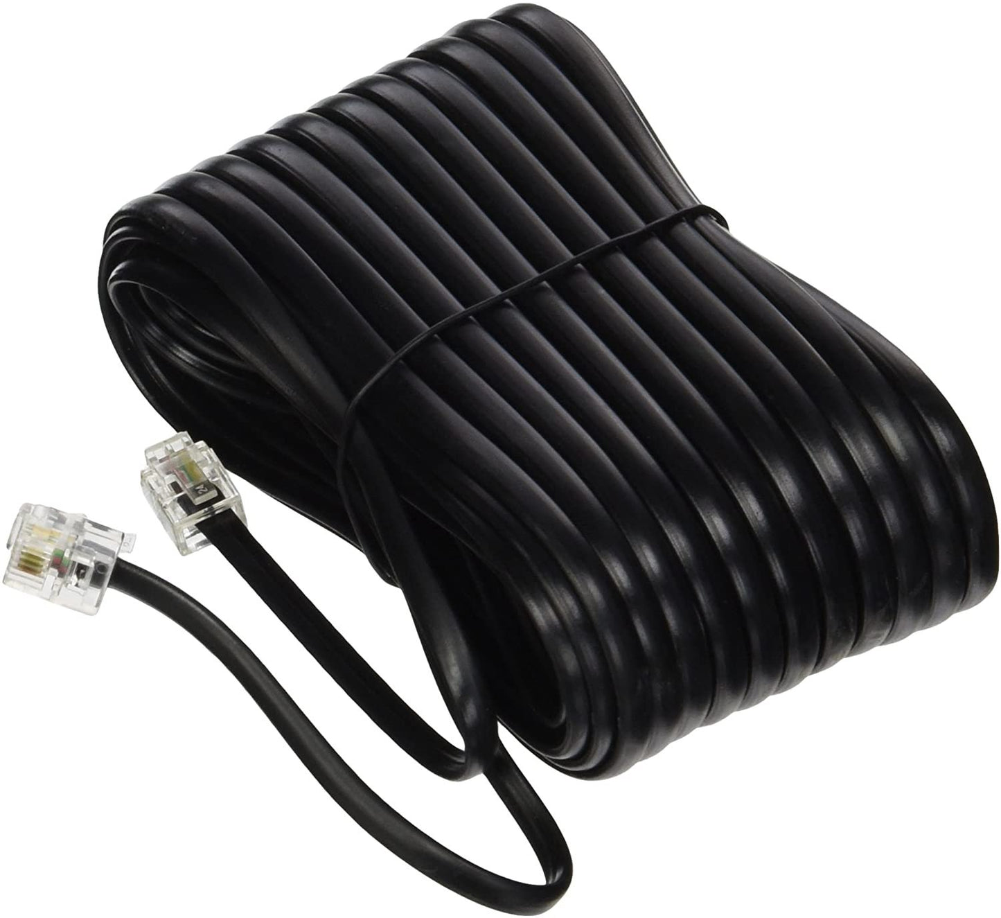 Trisonic 50 Feet Telephone Phone Extension Cord Cable Line Wire