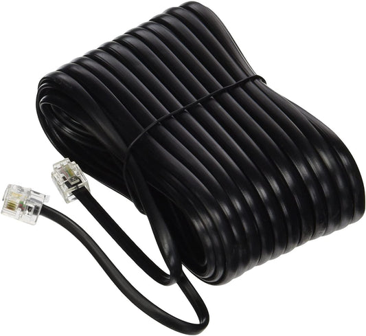 Trisonic 50 Feet Telephone Phone Extension Cord Cable Line Wire