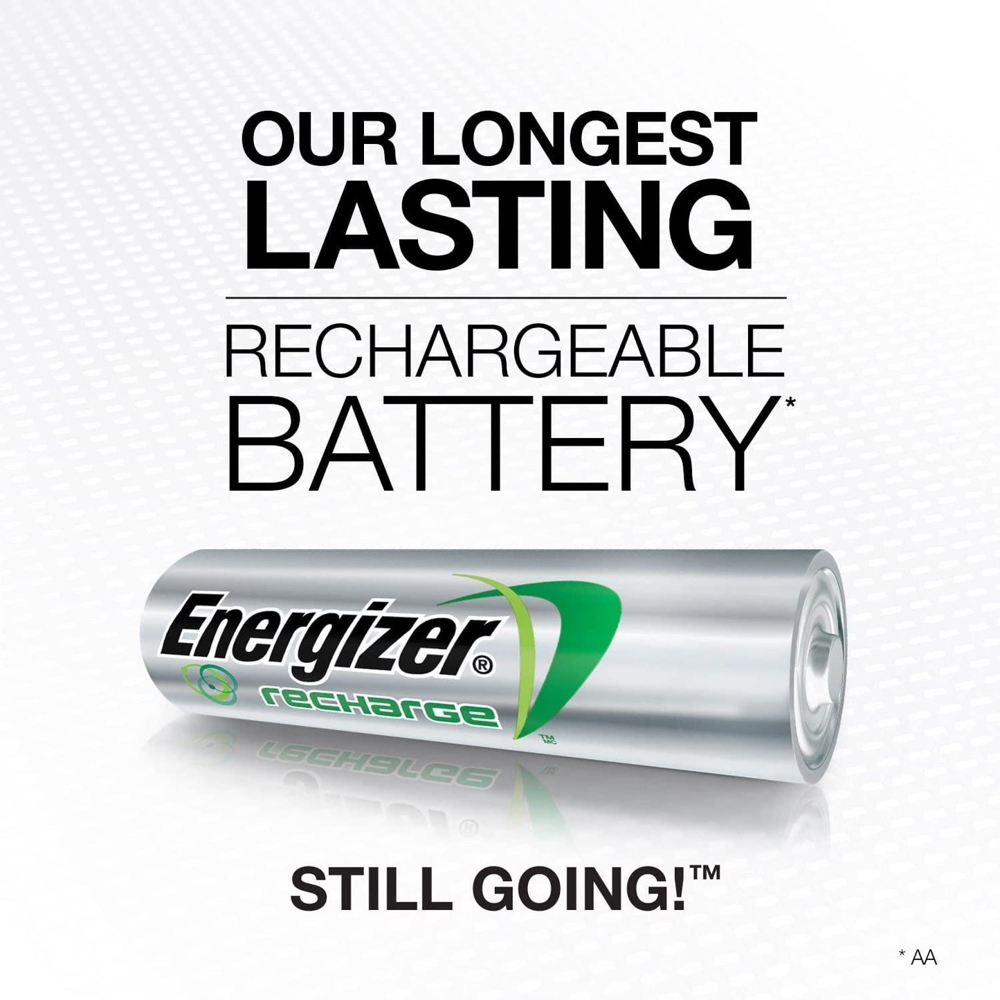 Energizer Rechargeable AA Batteries, NiMH, 2300 mAh, Pre-Charged, 4 count (Recharge Power Plus)