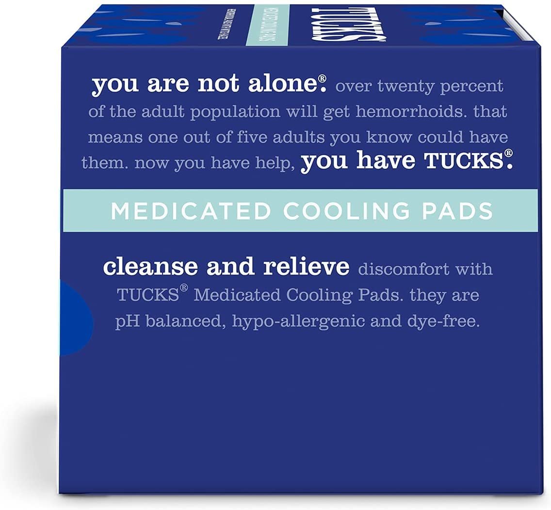 TUCKS MED. Pads 100 Count (Pack of 2) #150020