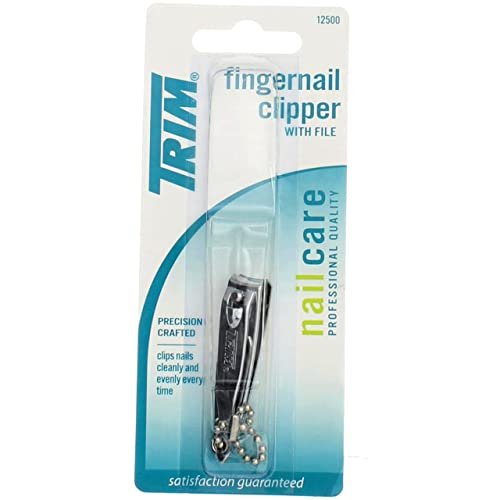 Trim Nailclipper Size Ea Trim Fingernail Clipper With File 12500 1 Ct