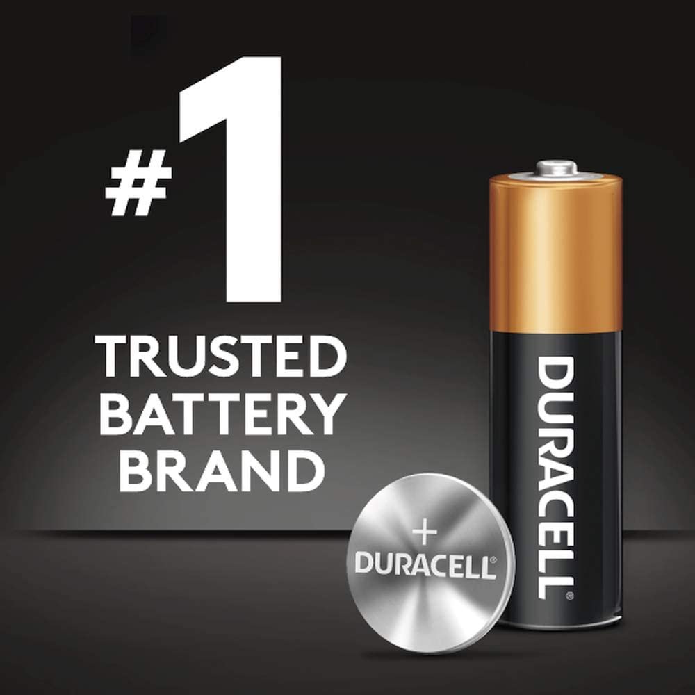 Duracell Silver Oxide Button Batteries 357 - equivalent to SR43, SR43W, SR43SW, 301, 386, D301/386, V301, V386, SR1142