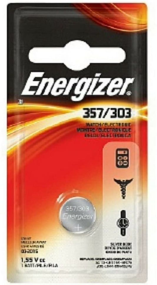 Energizer Watch Battery 1.55 Volt 357/303 1 Each (Pack of 10)