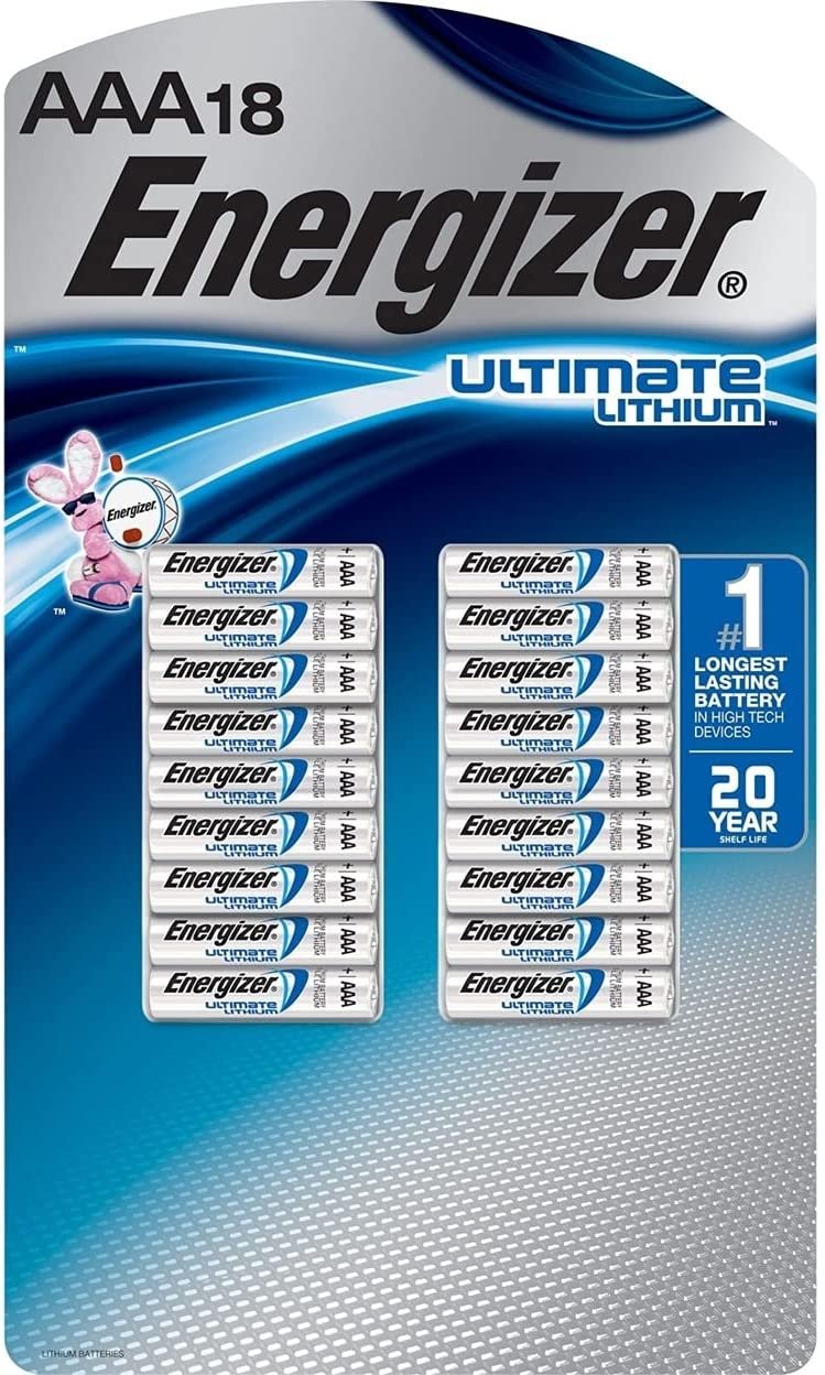 Energizer Ultimate Lithium AAA 18-Pack
