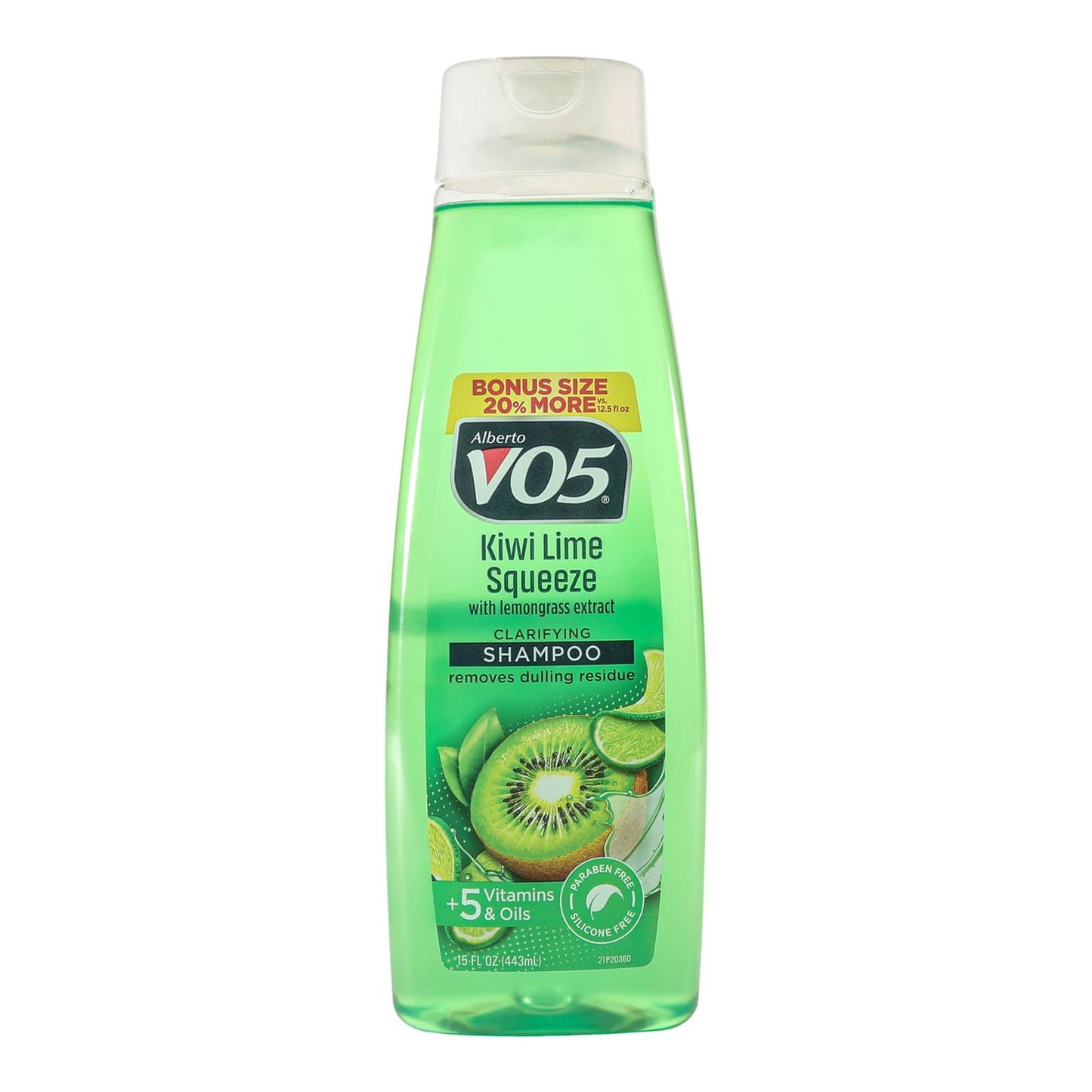 VO5 Herbal Escapes Clarifying Shampoo - 12.5 Fl Oz - Kiwi Lime Squeeze - Help Nourish, Moisturize and Hydrate Hair Leaving It Looking and Feeling Thicker, Fuller and Simply Beautiful
