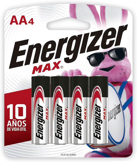 Energizer Max AA Batteries, 4 Count