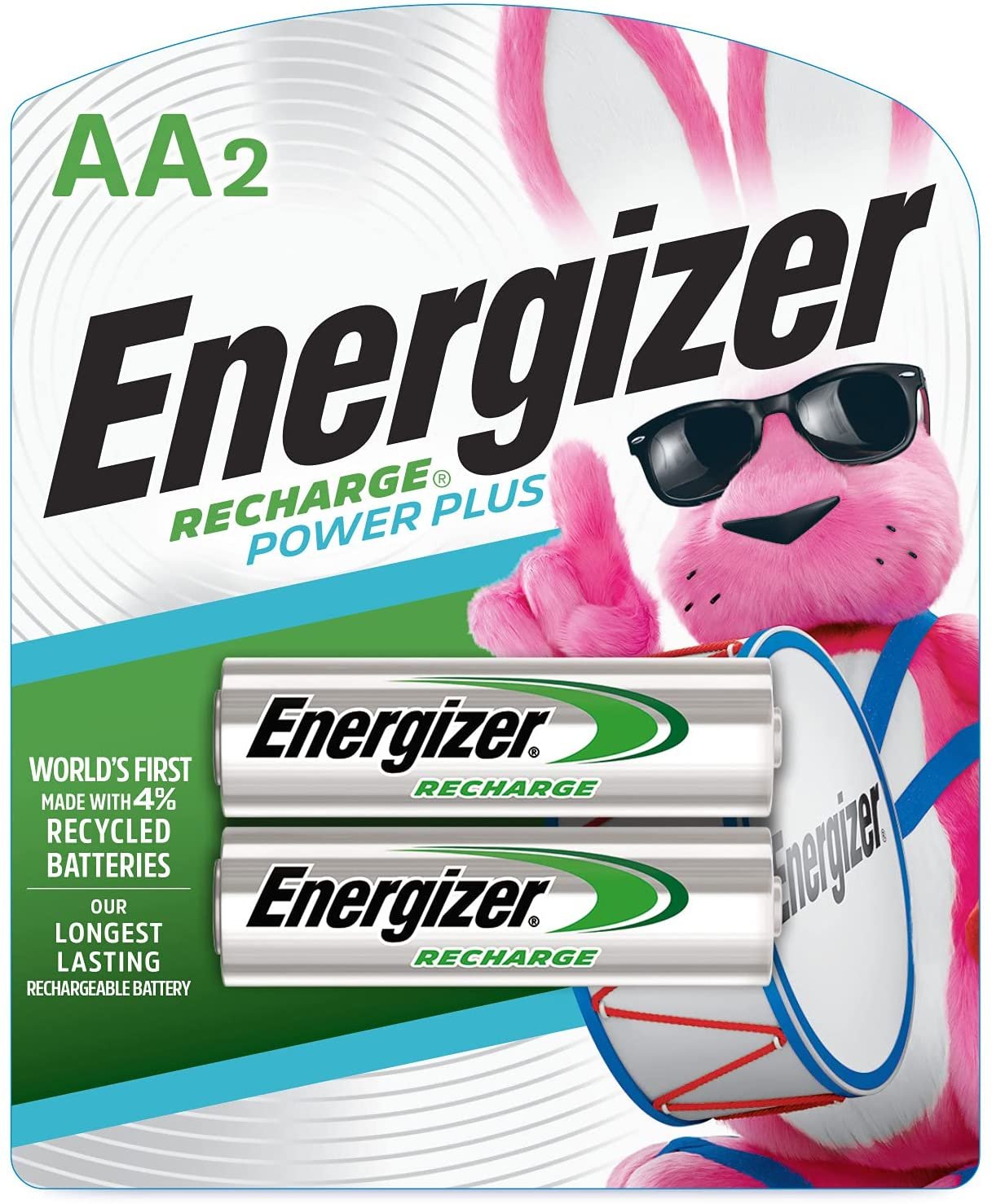 Energizer Rechargeable AA Batteries, NiMH