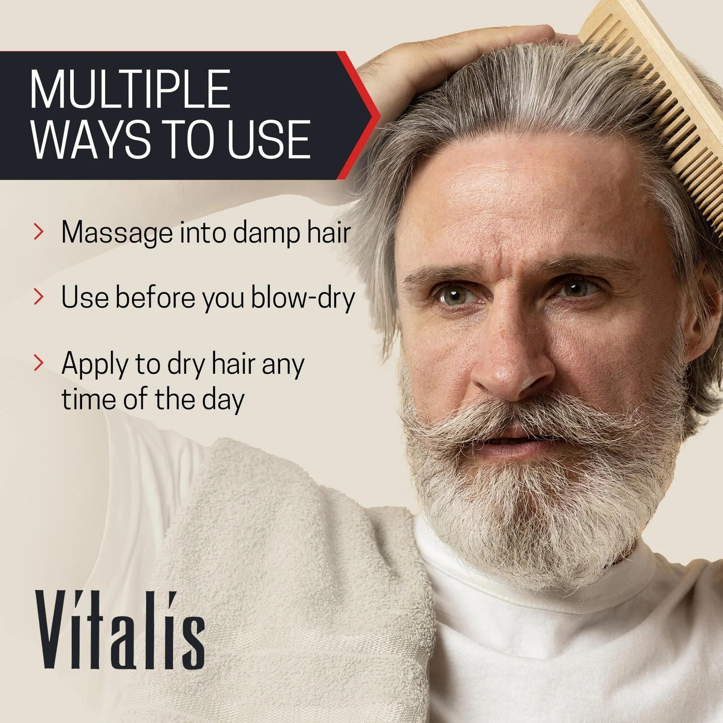Vitalis Hair Tonic For Men, 7 ounce (pack of 1) (VT06017)