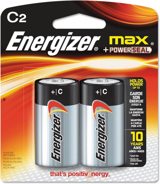 Energizer Max C 2-Pack C Cell