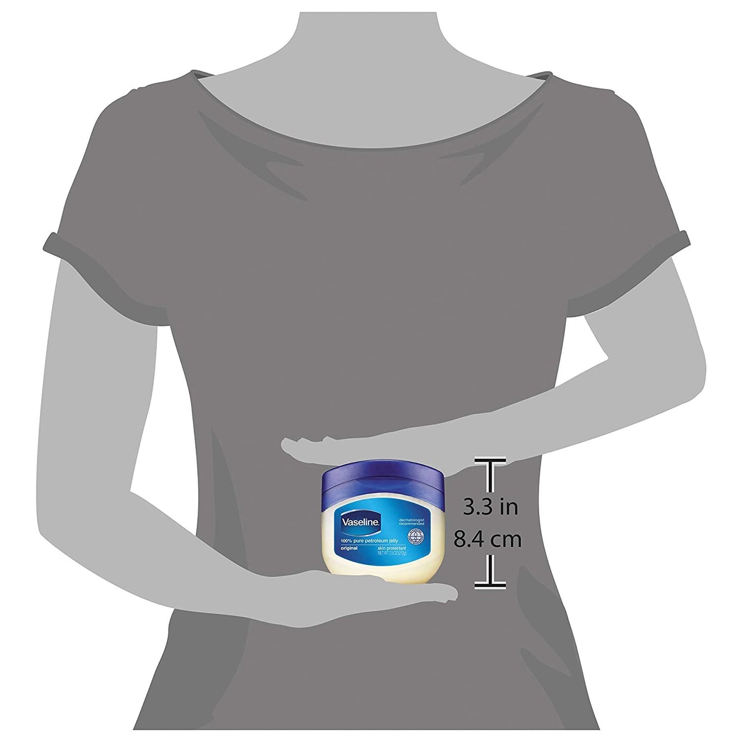 Vaseline Petroleum Jelly, Original 13 oz, Pack of 3