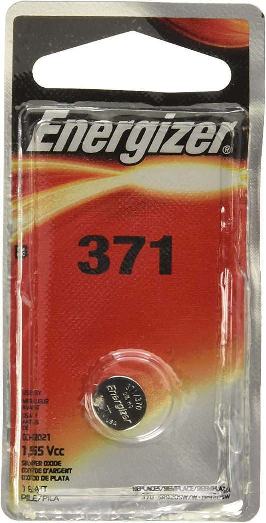 Energizer 371BPZ Zero Mercury Battery - 1 Pack