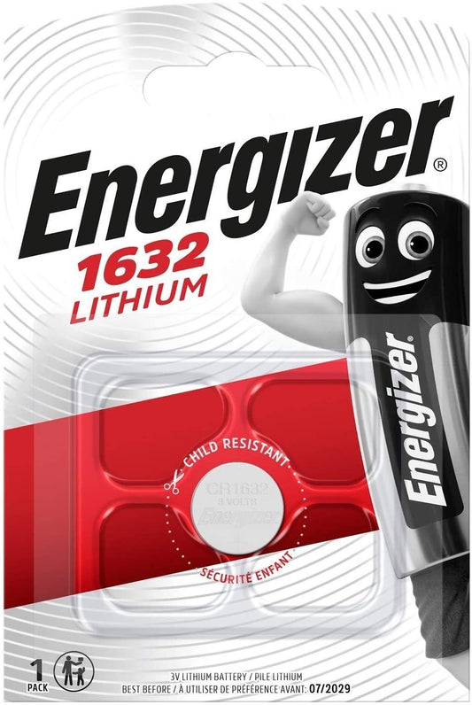Energizer Lithium Button Cell 3V Cr 1632