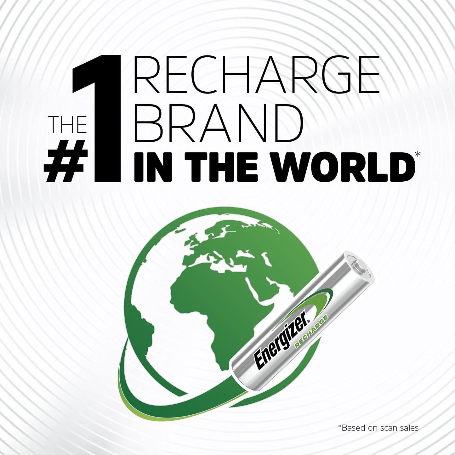 Energizer Rechargeable AAA Batteries, Recharge Power Plus Triple A Battery Pre-Charged, 4 Count