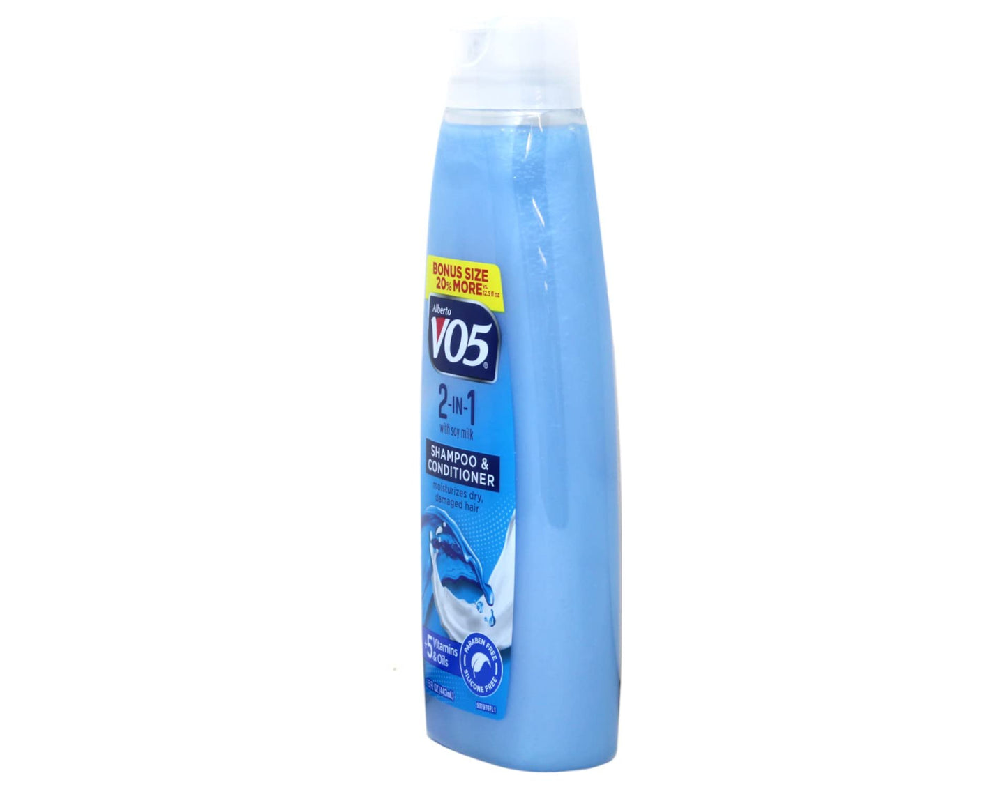 VO5 Shampoo/Conditioner 2 in 1 Moisturizing 12.5 Oz(6 Pack)