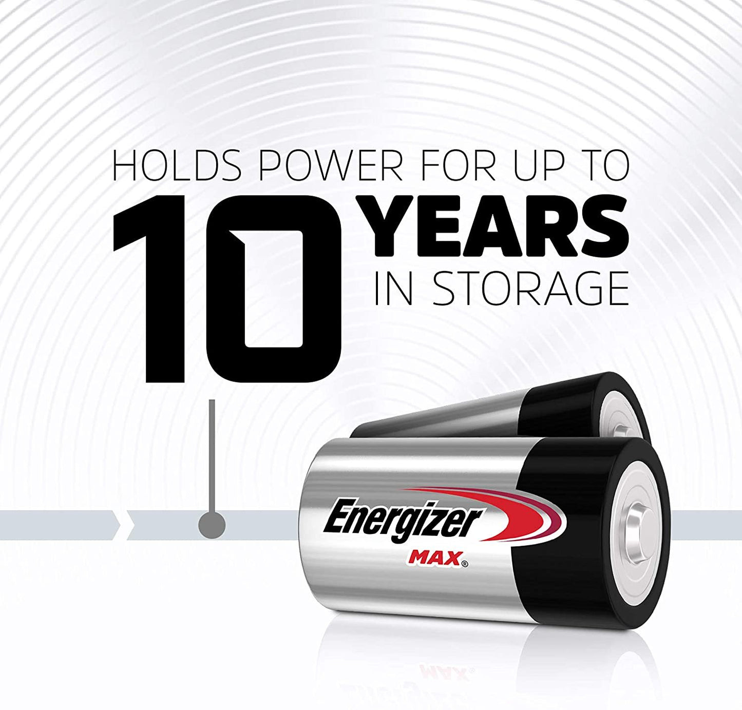 Energizer Max D Batteries, Premium Alkaline, 4 Ct