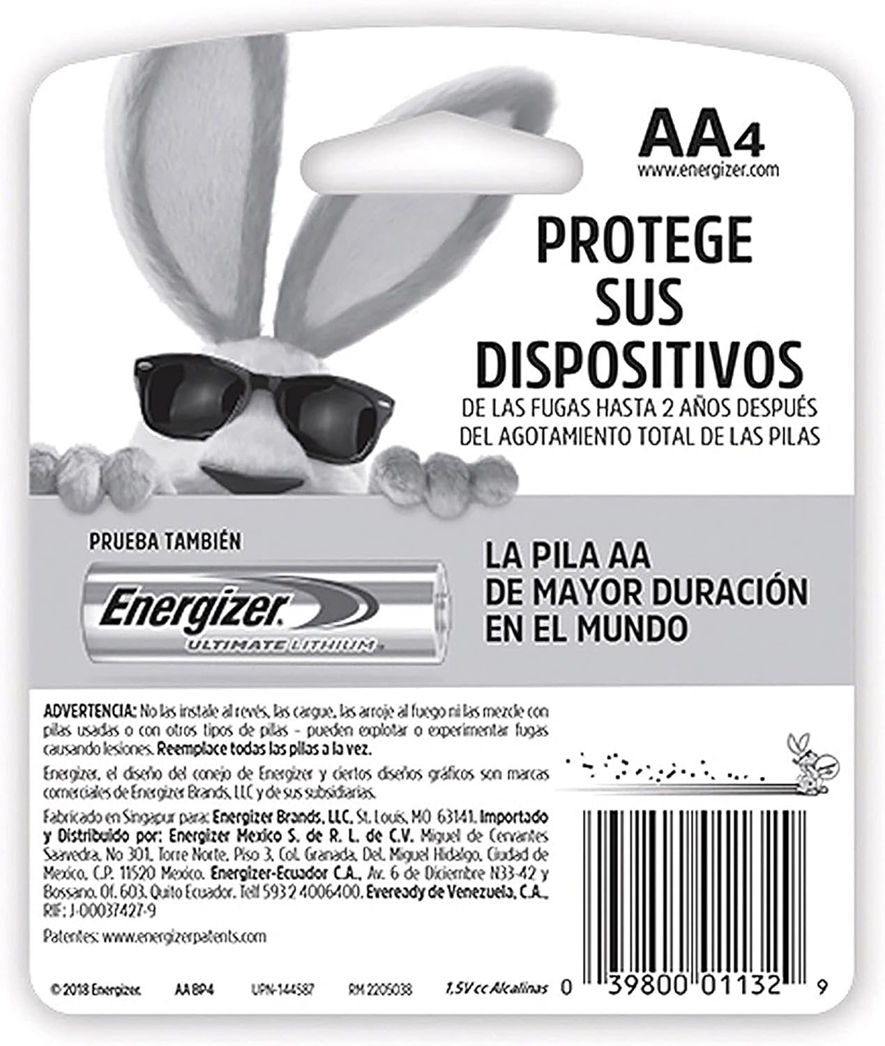 Energizer Max AA Batteries, 4 Count