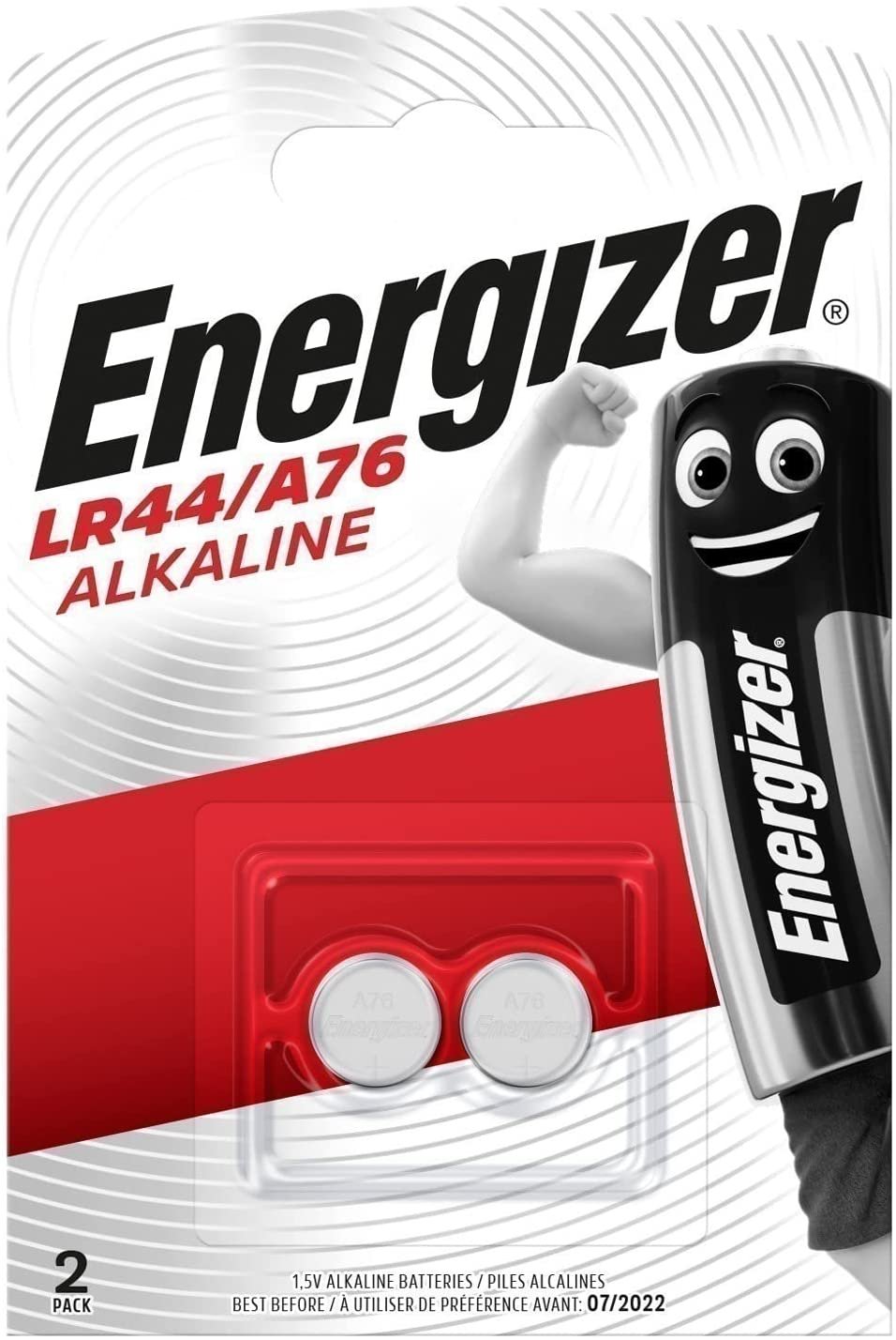 Energizer Speciality ALKAL A76/LR44 PK2