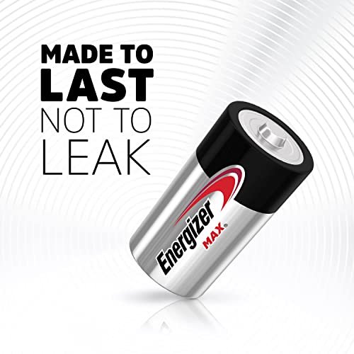Energizer MAX C Batteries, Premium Alkaline Cell, 12 Count