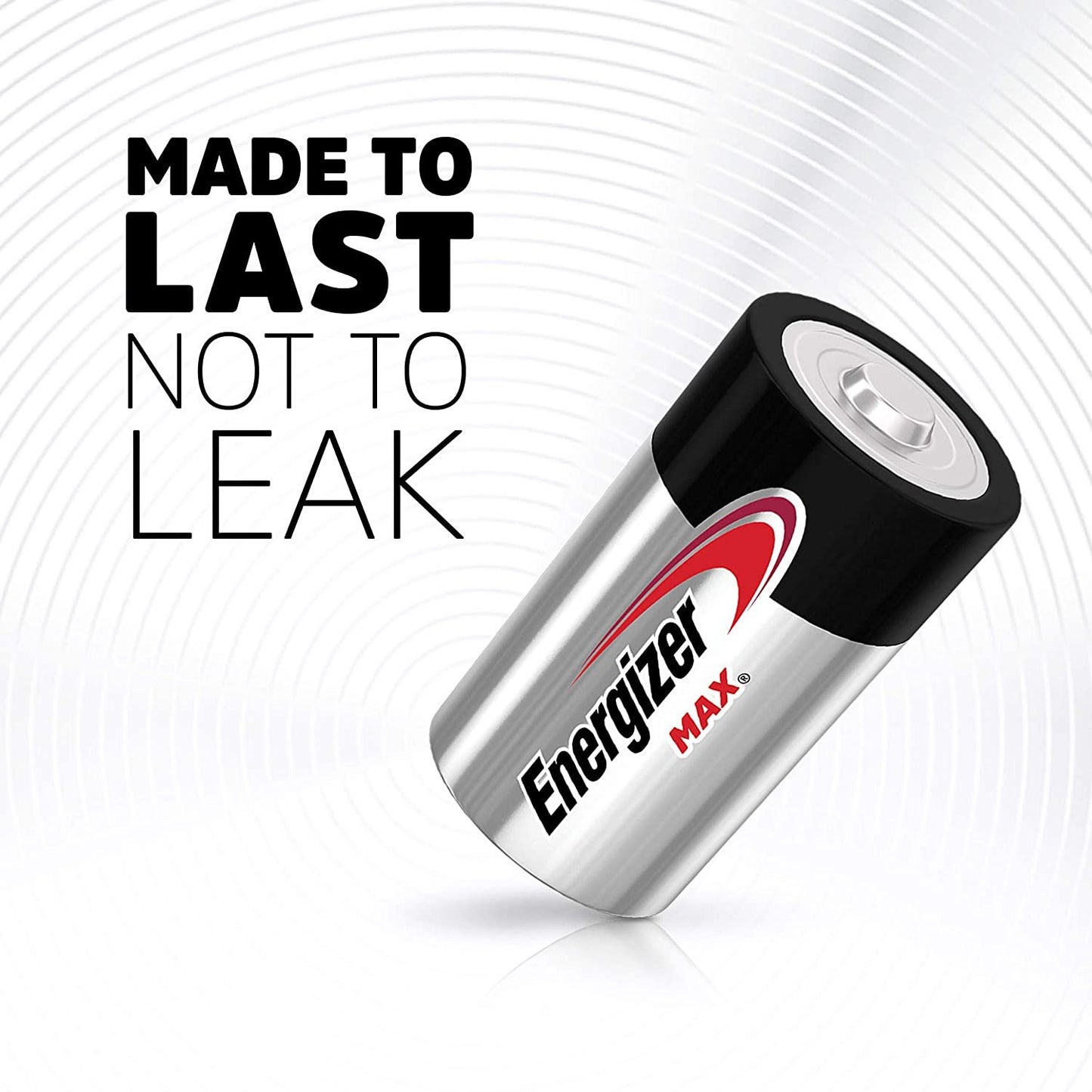 Energizer Max D Batteries, Premium Alkaline, 4 Ct