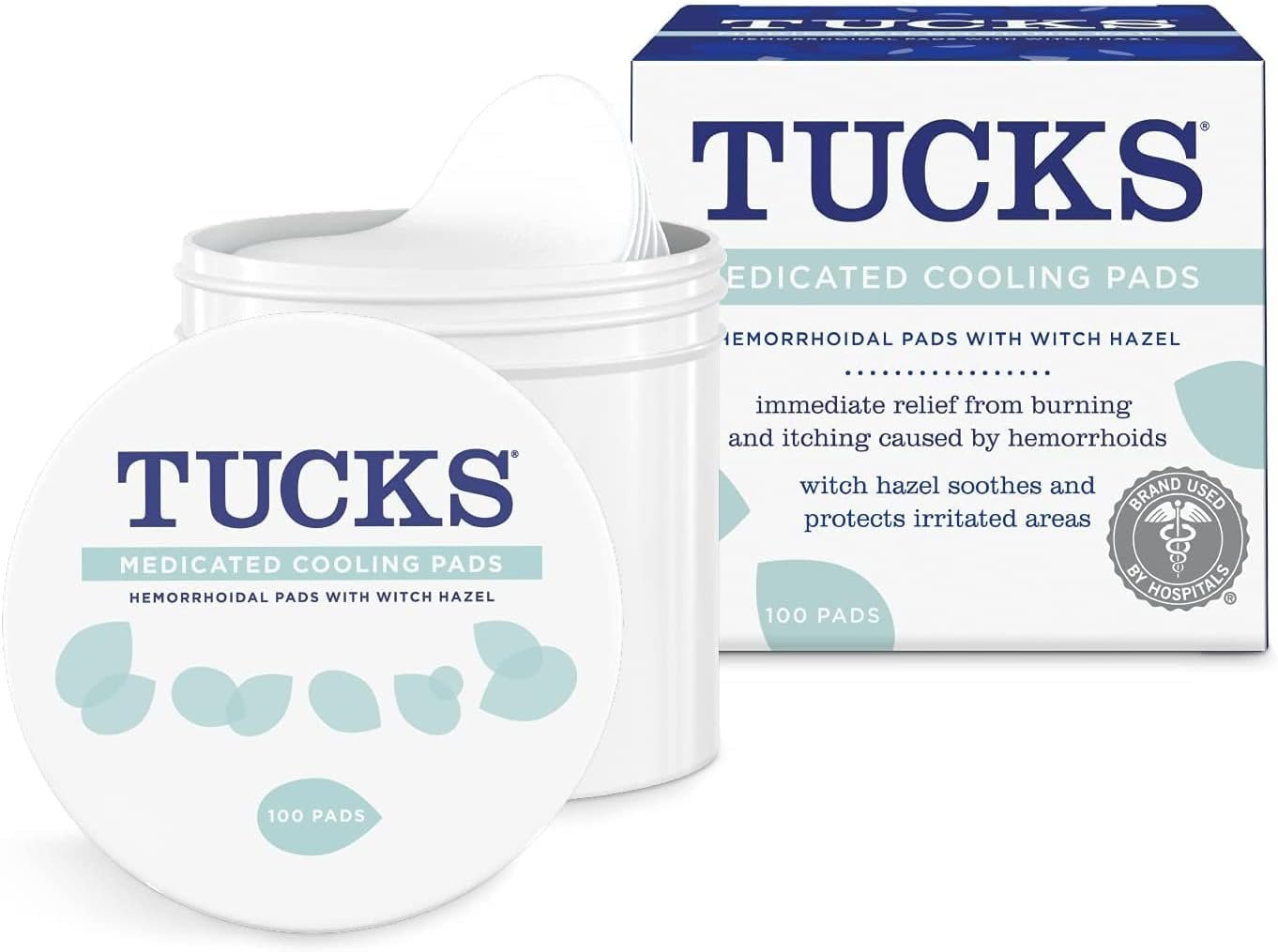 Tucks Medicated Pads, 2 pk./100 ct.