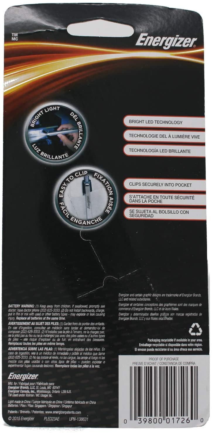 ENERGIZER PLED23AEH LED PENLIGHT (5 pieces)