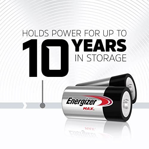 Energizer MAX C Batteries, Premium Alkaline Cell, 12 Count