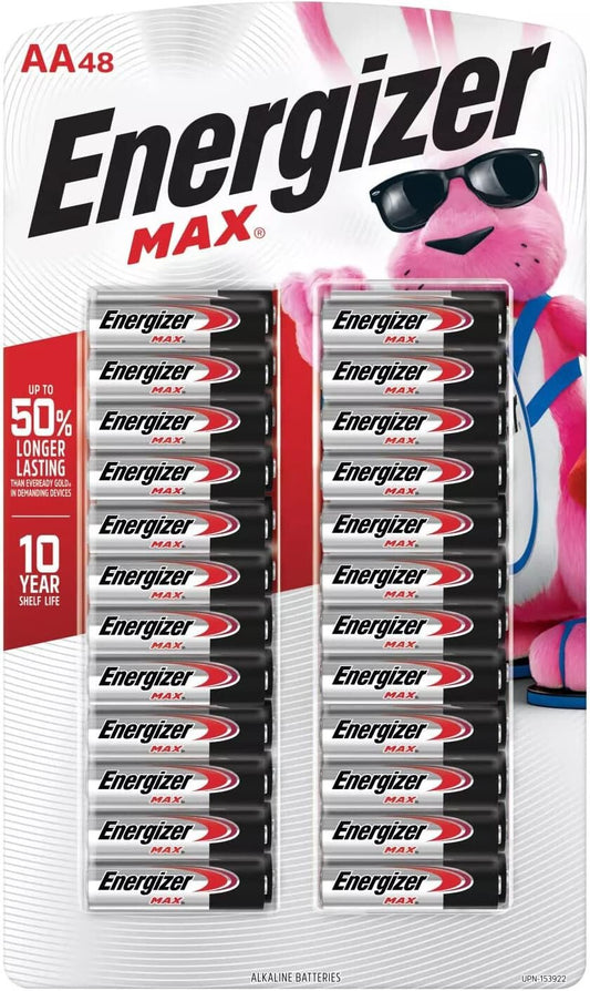 Energizer MAX AA Alkaline Batteries Expiration date 12-2039 OR BETTER