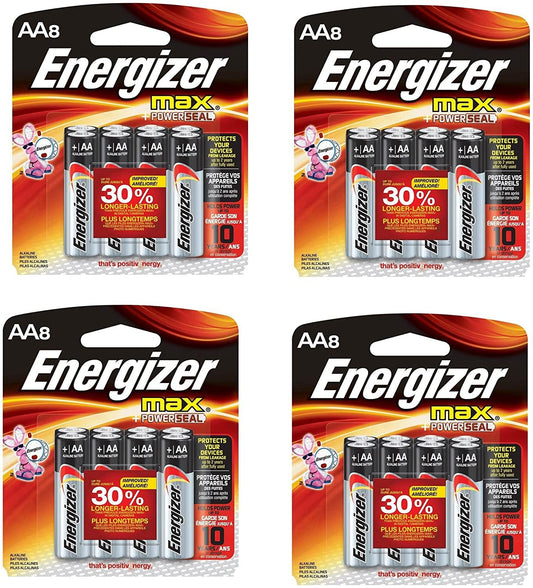 Energizer MAX AA Batteries, Designed to Prevent Damaging Leaks ukBPfa, 4 Pack(8 count)