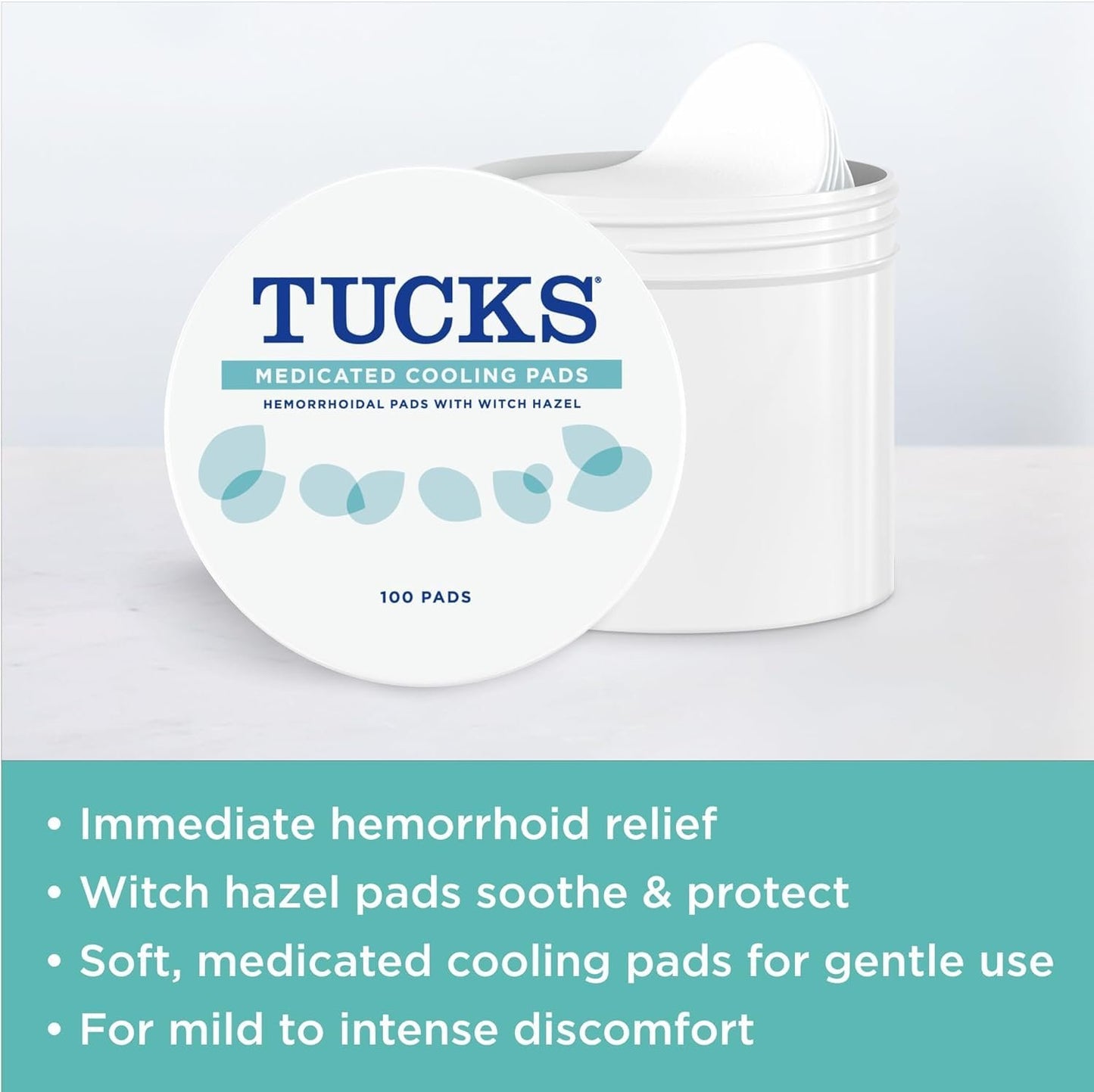 Tucks Medicated Pads, 2 pk./100 ct.
