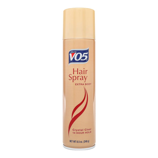 VO5 Hairspray Extra Body Crystal Clear 8.5 oz