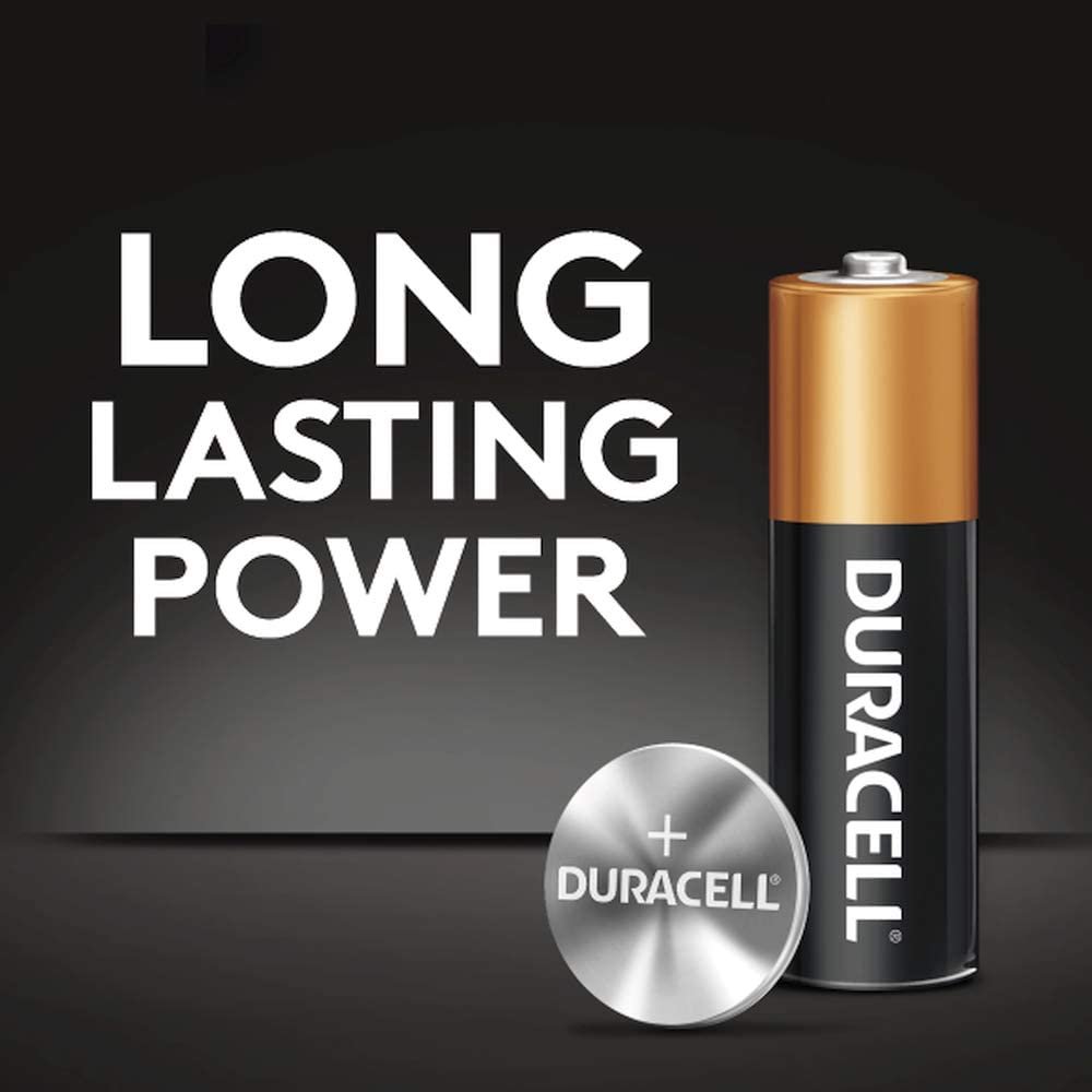 Duracell Silver Oxide Button Batteries 357 - equivalent to SR43, SR43W, SR43SW, 301, 386, D301/386, V301, V386, SR1142