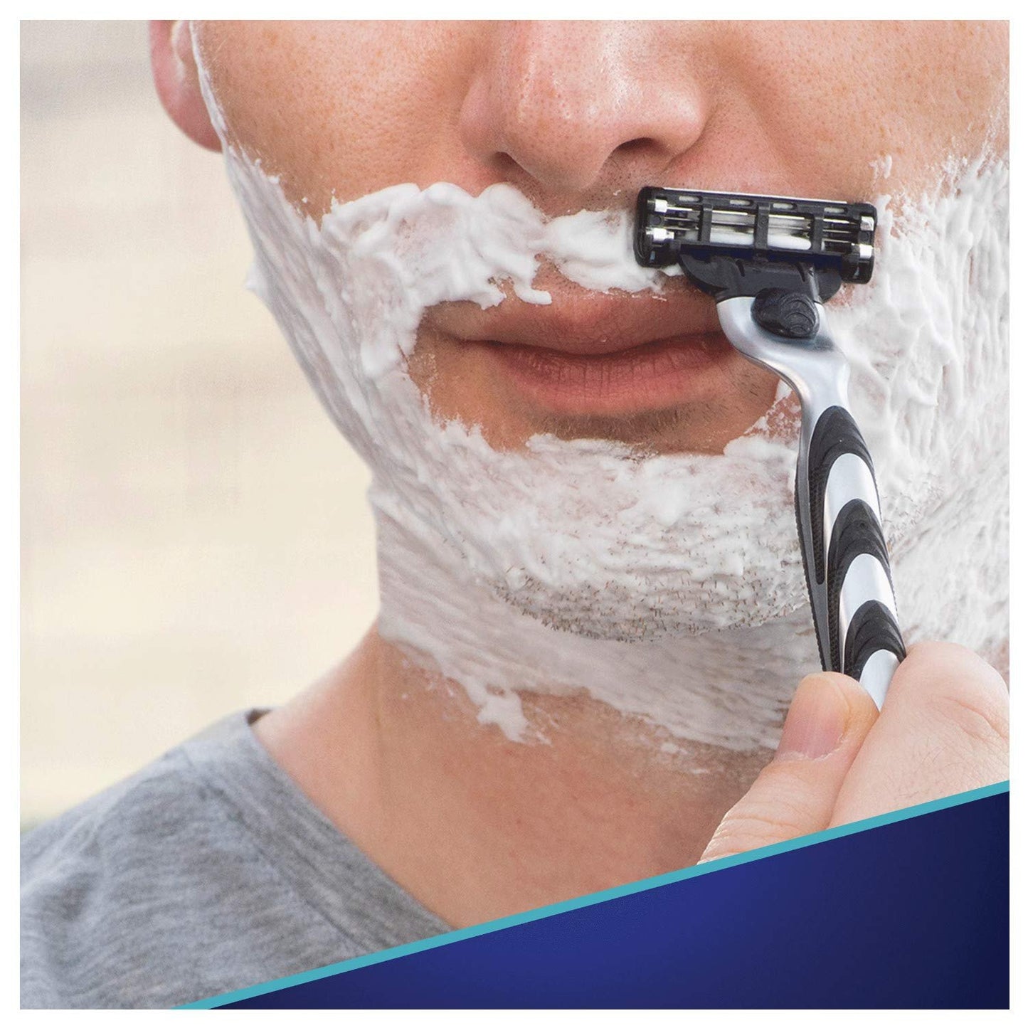 Gillette Mach3 Razor Blades for Men, 12 Pieces